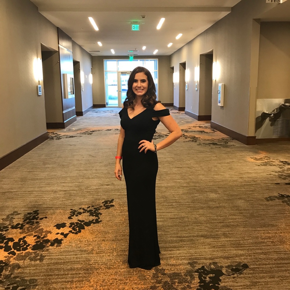 Calvin Klein gown